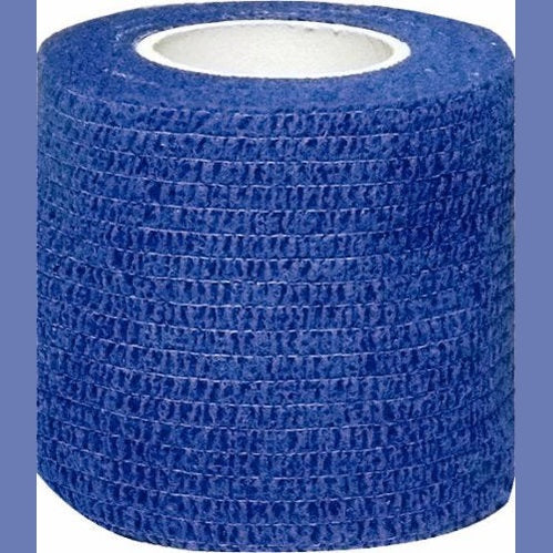 Cohesive Bandage Blue 5Cm X 4.5 M