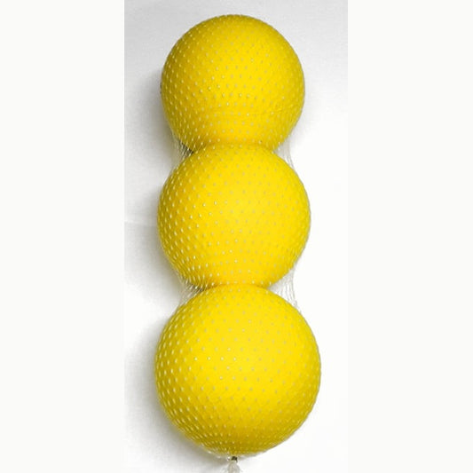 Sponge Ball Yellow (Pack of 3)