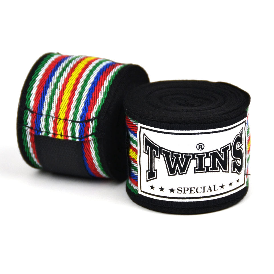 CH2 Twins 5m Black Premium Cotton Handwraps