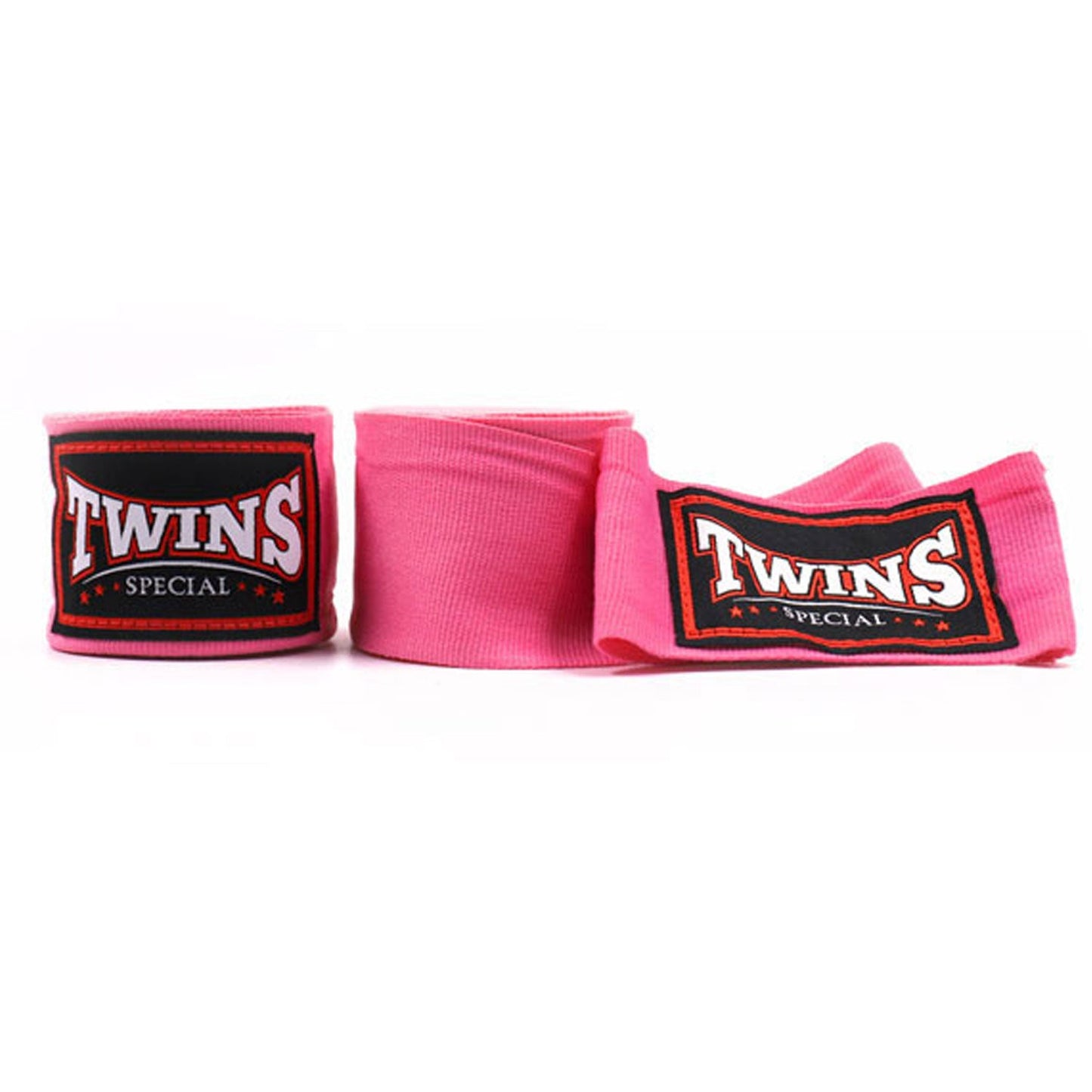 Twins 5m Muay Thai Boxing Elastic Handwraps Pink