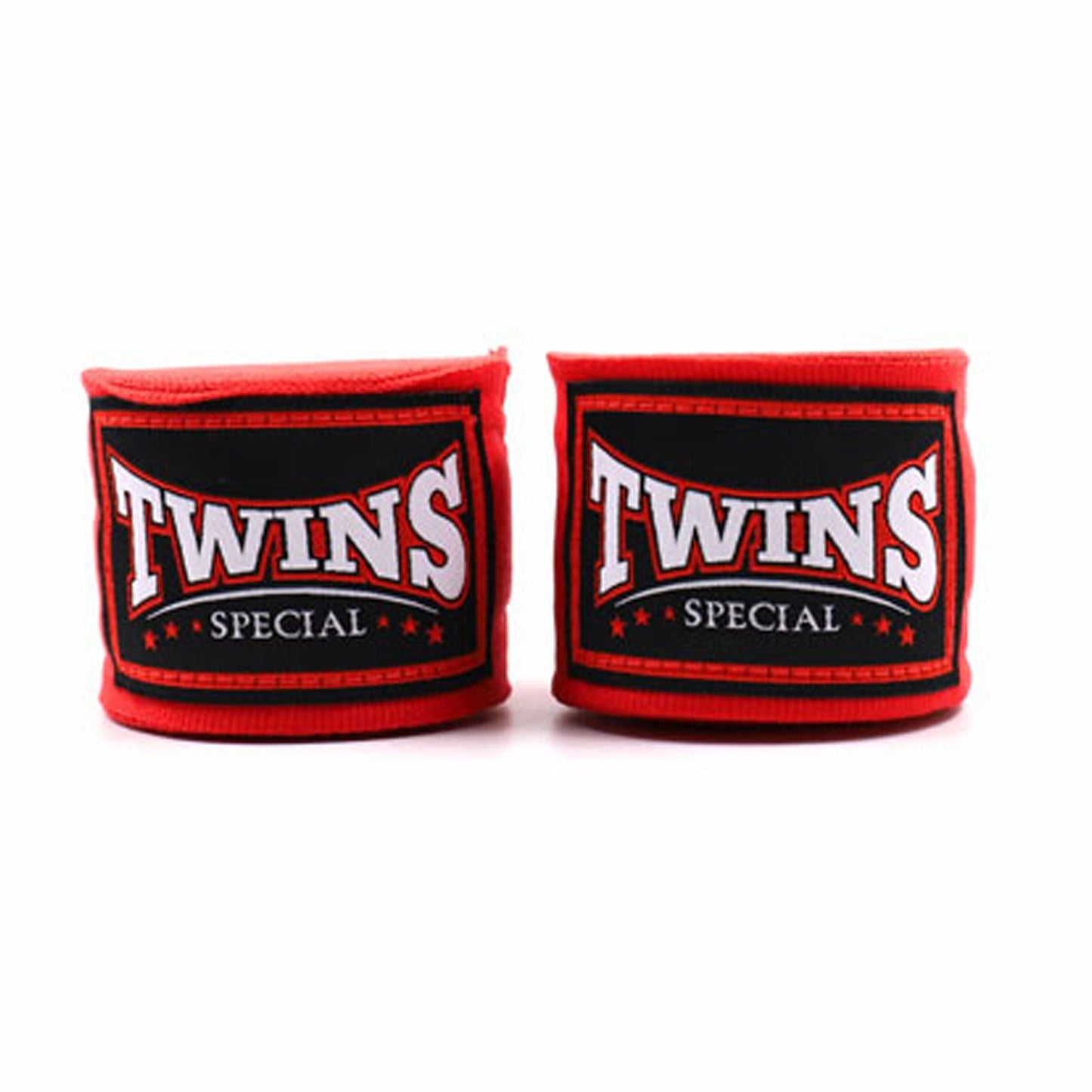 Twins Muay Thai Boxing 5m Elastic Handwraps Red