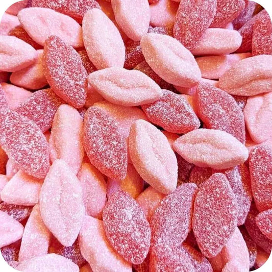 Fizzy Big Lips Sweets Bag (Ve)