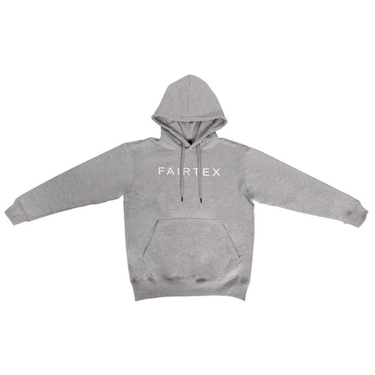 Fairtex FHS31 grey pullover hoodie for sports, featuring a comfortable fit and athletic design.