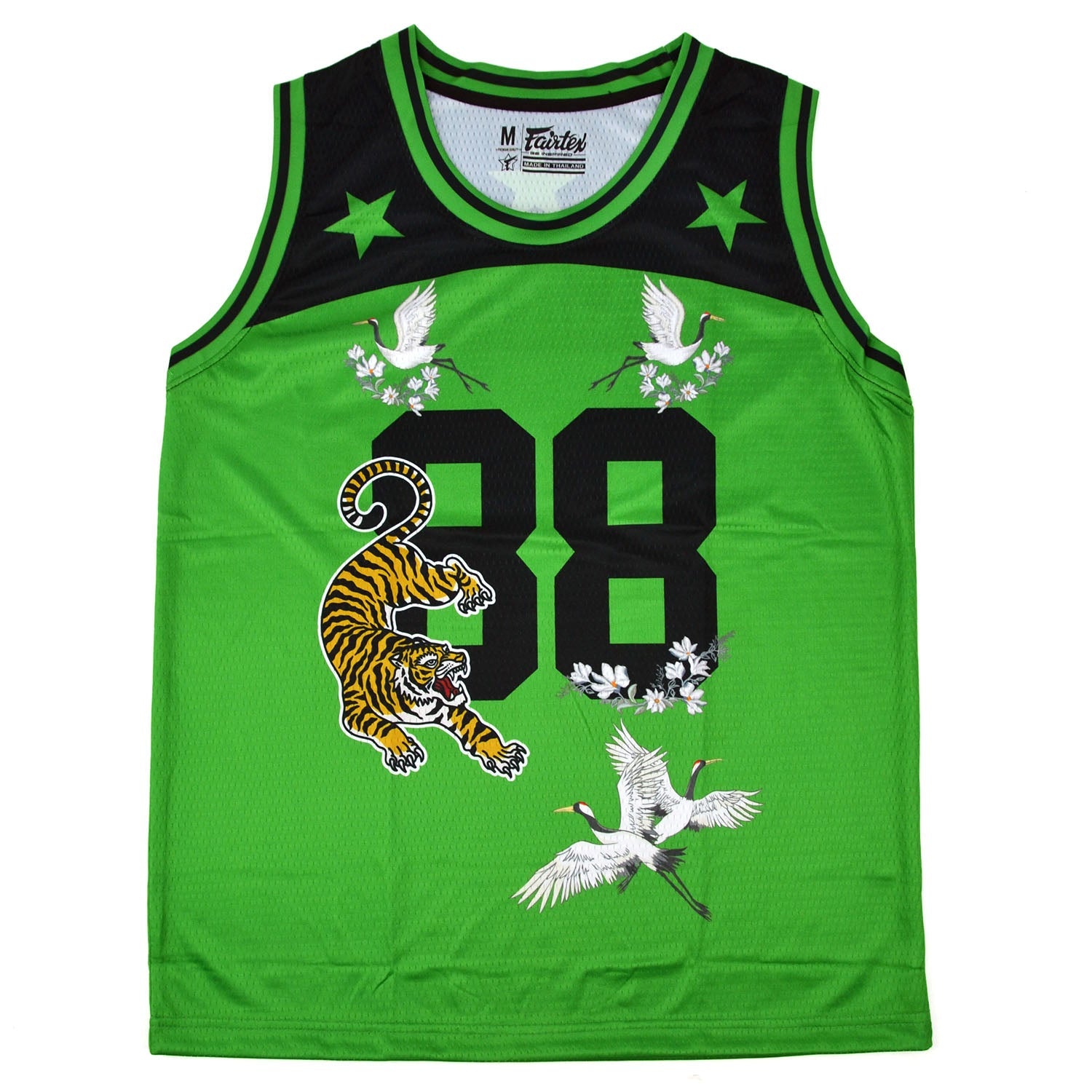 Fairtex JS47 Basketball Jersey - Green