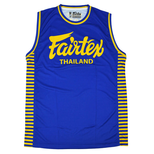 Fairtex MTT42 Tank Top - Blue-Yellow