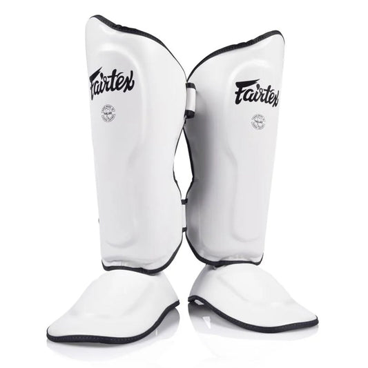 Fairtex SP9 Ultra Ergo Shin Pads - White