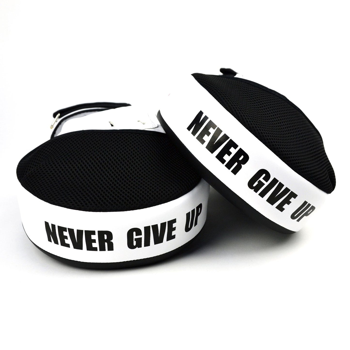 Fairtex Muay Thai Boxing Maximized Focus Mitts Black-White