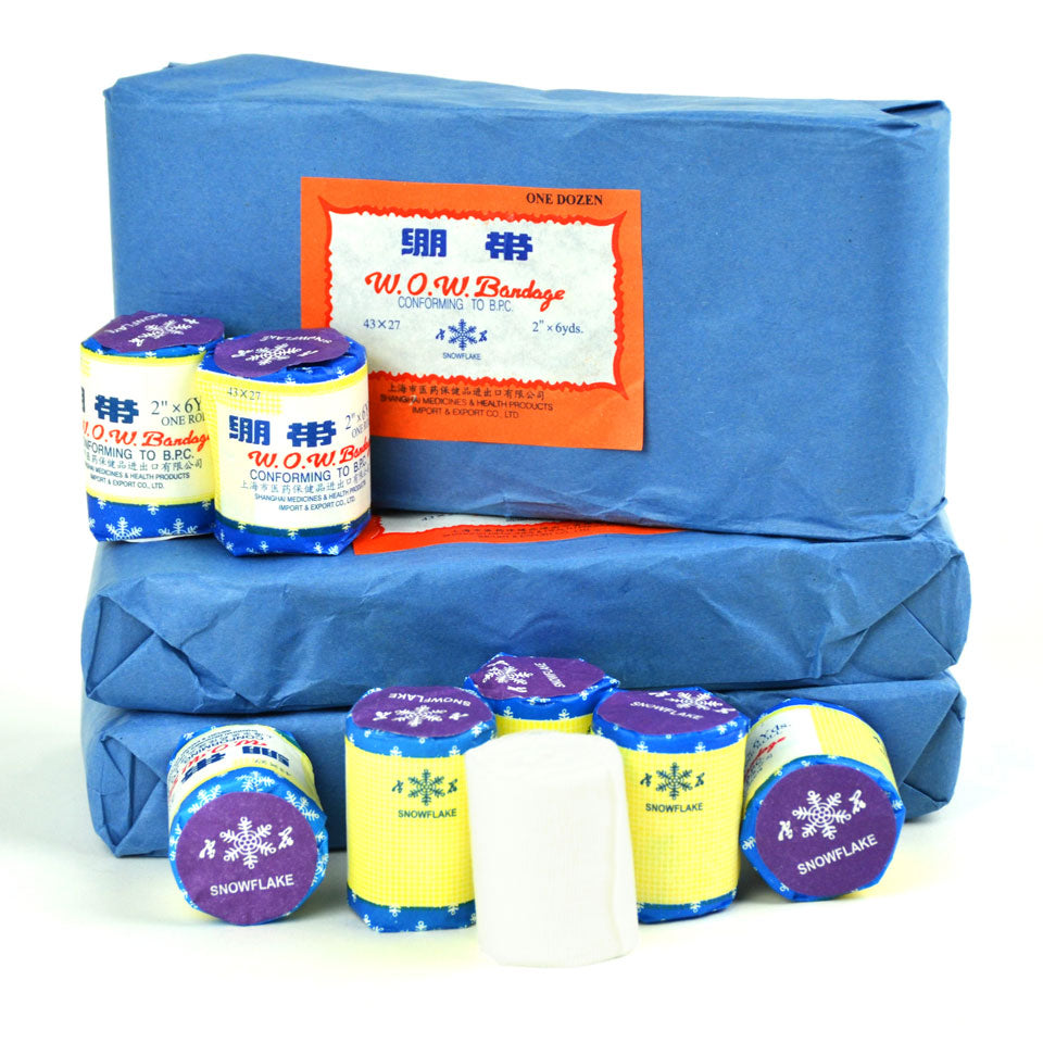 CH3 Snowflake Gauze Bandages (Single Roll)