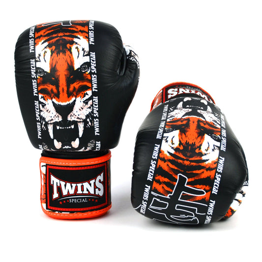 Twins Payak Muay Thai Boxing Gloves Black