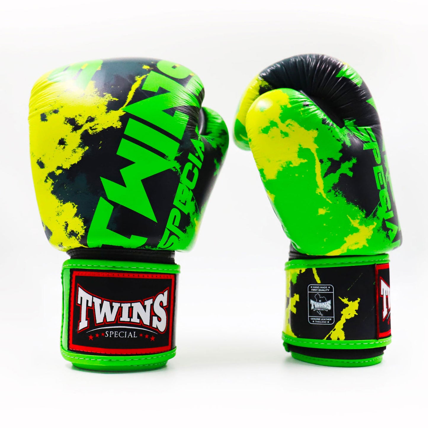 FBGVL3-61 Twins Candy Boxing Gloves Black-Green