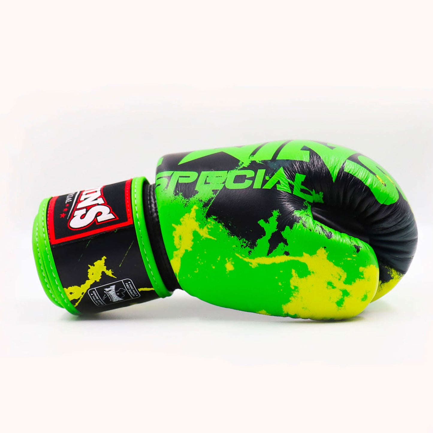 FBGVL3-61 Twins Candy Boxing Gloves Black-Green