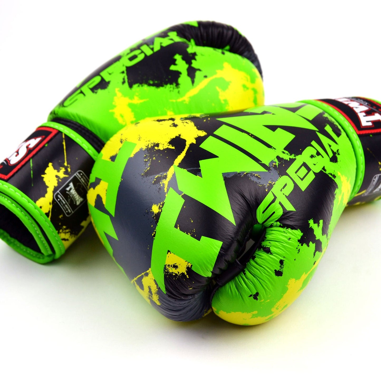 Twins Candy Muay Thai Boxing Gloves Black-Green