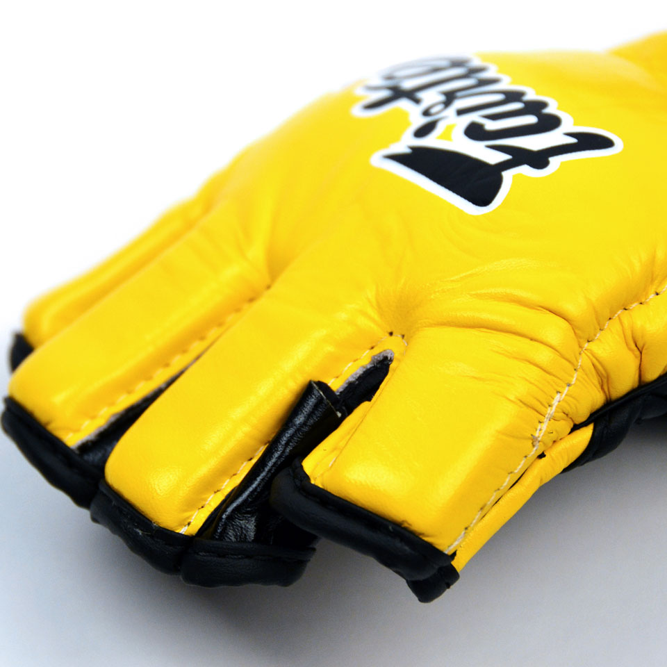 FGV12 Fairtex Yellow Ultimate MMA Gloves