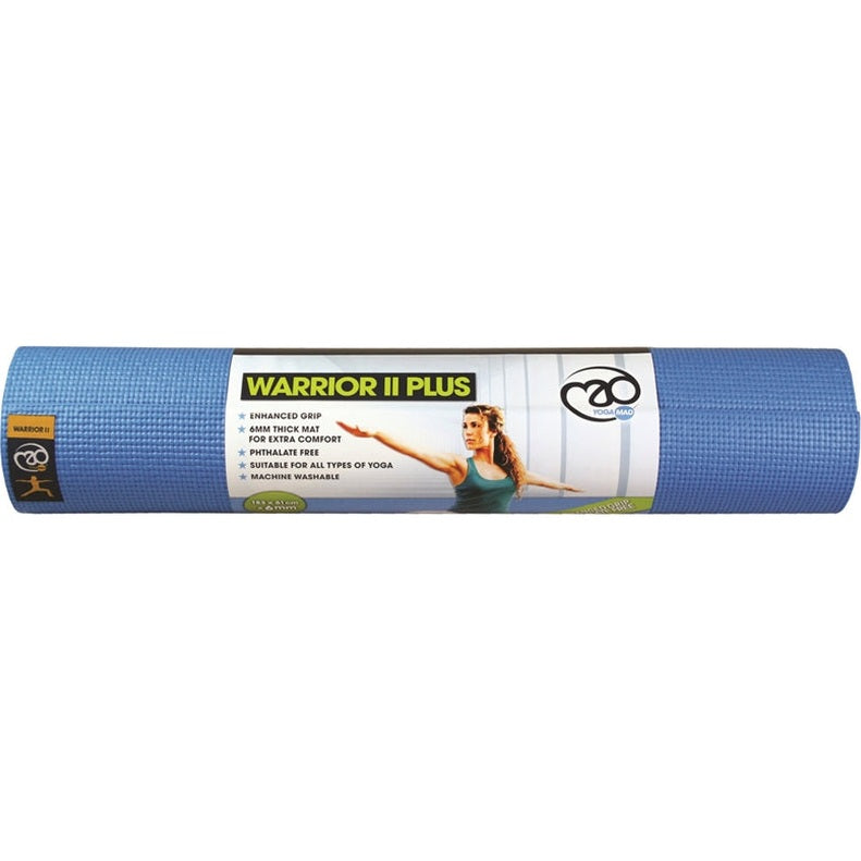 Fitness Mad Warrior II Yoga Mat 6mm