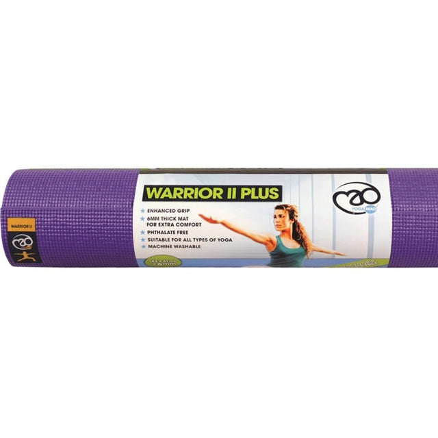 Fitness Mad Warrior II Yoga Mat 6mm