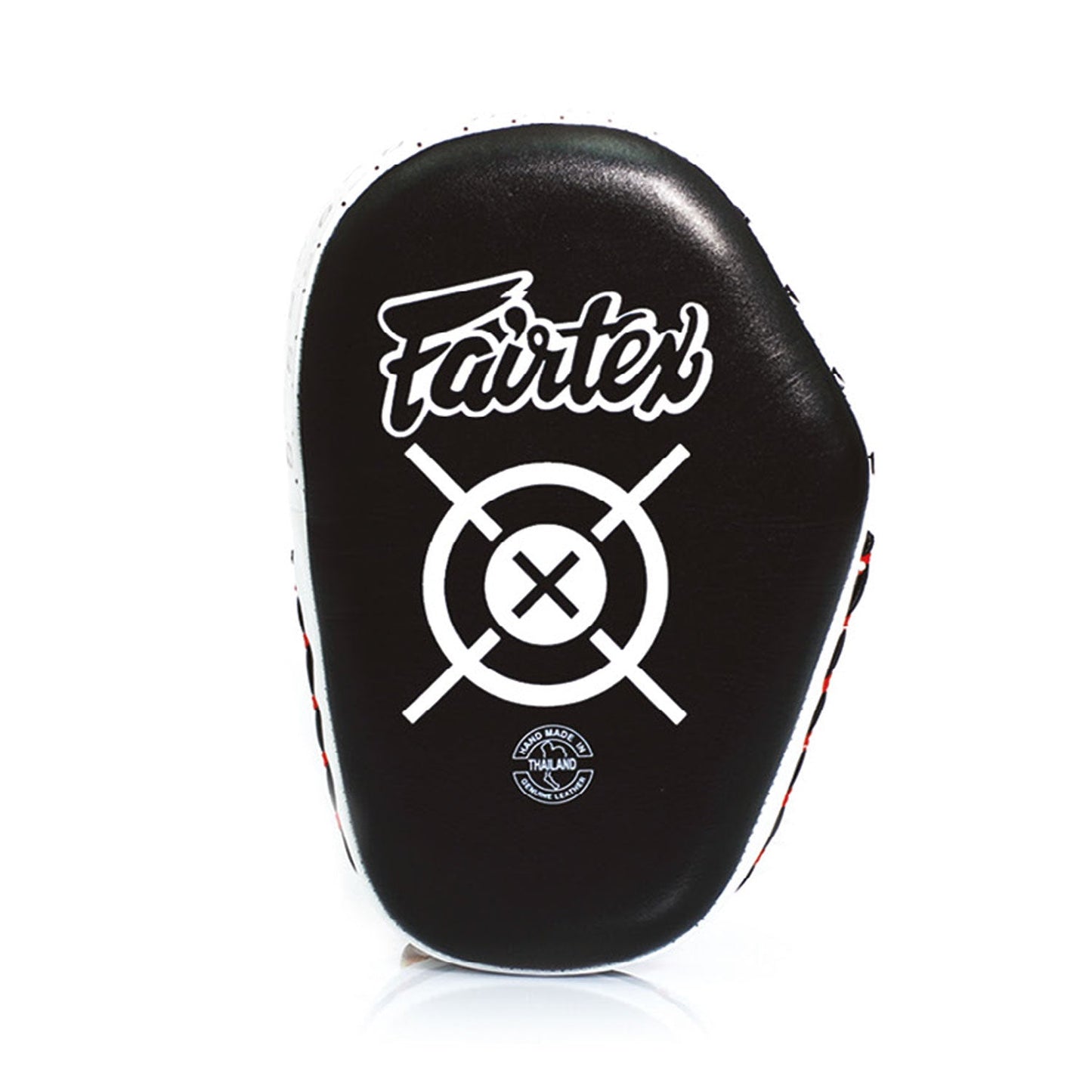 Fairtex Muay Thai Boxing Aero Focus Mitts Black-White