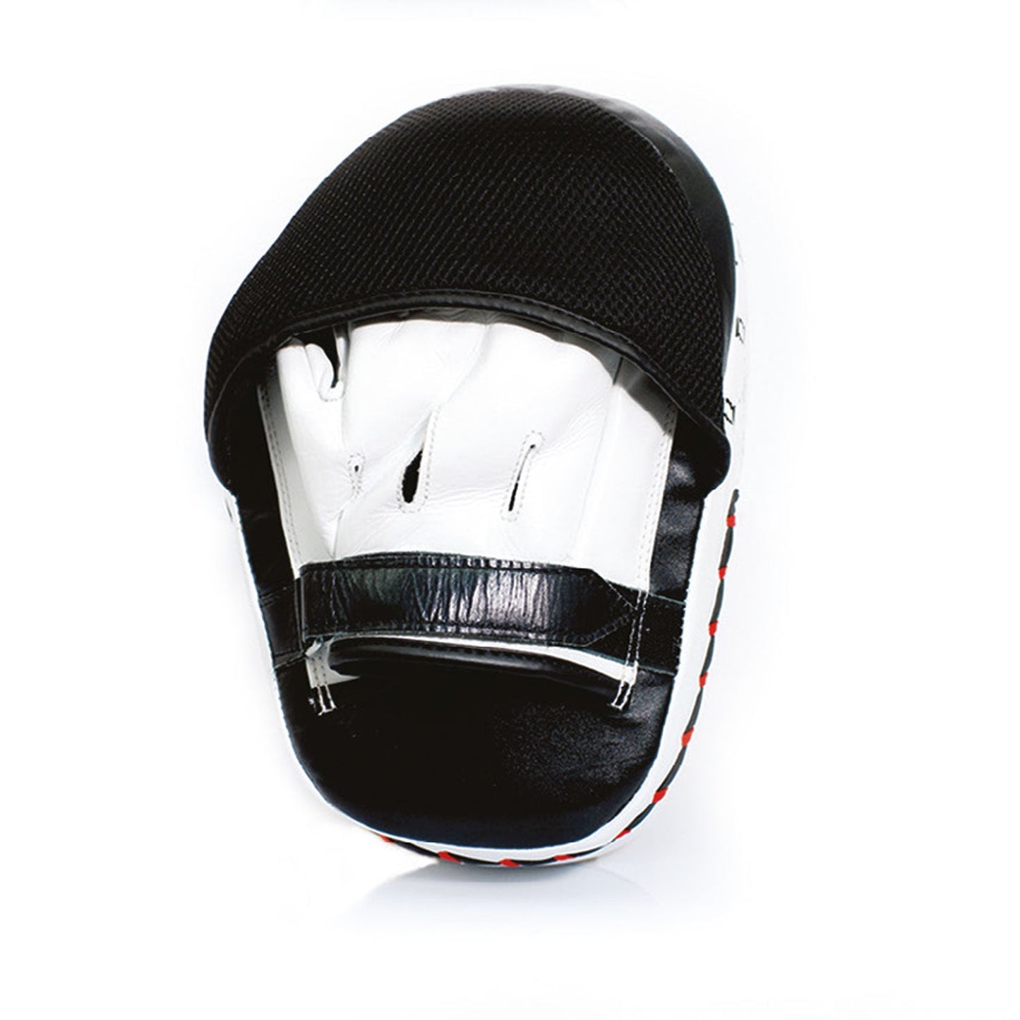 Fairtex Muay Thai Boxing Aero Focus Mitts Black-White