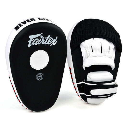 FMV13 Fairtex Maximized Focus Mitts Black-White