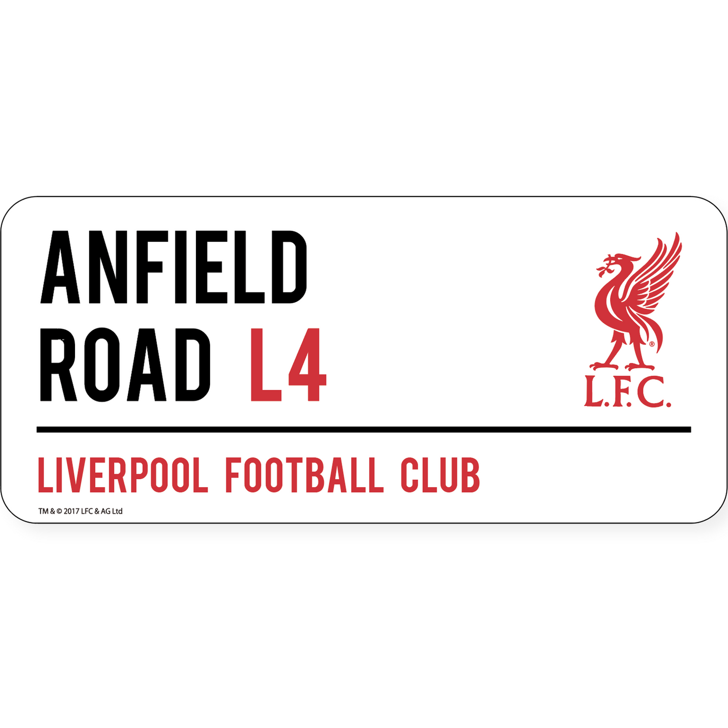 Team Merchandise Stadium Street Sign