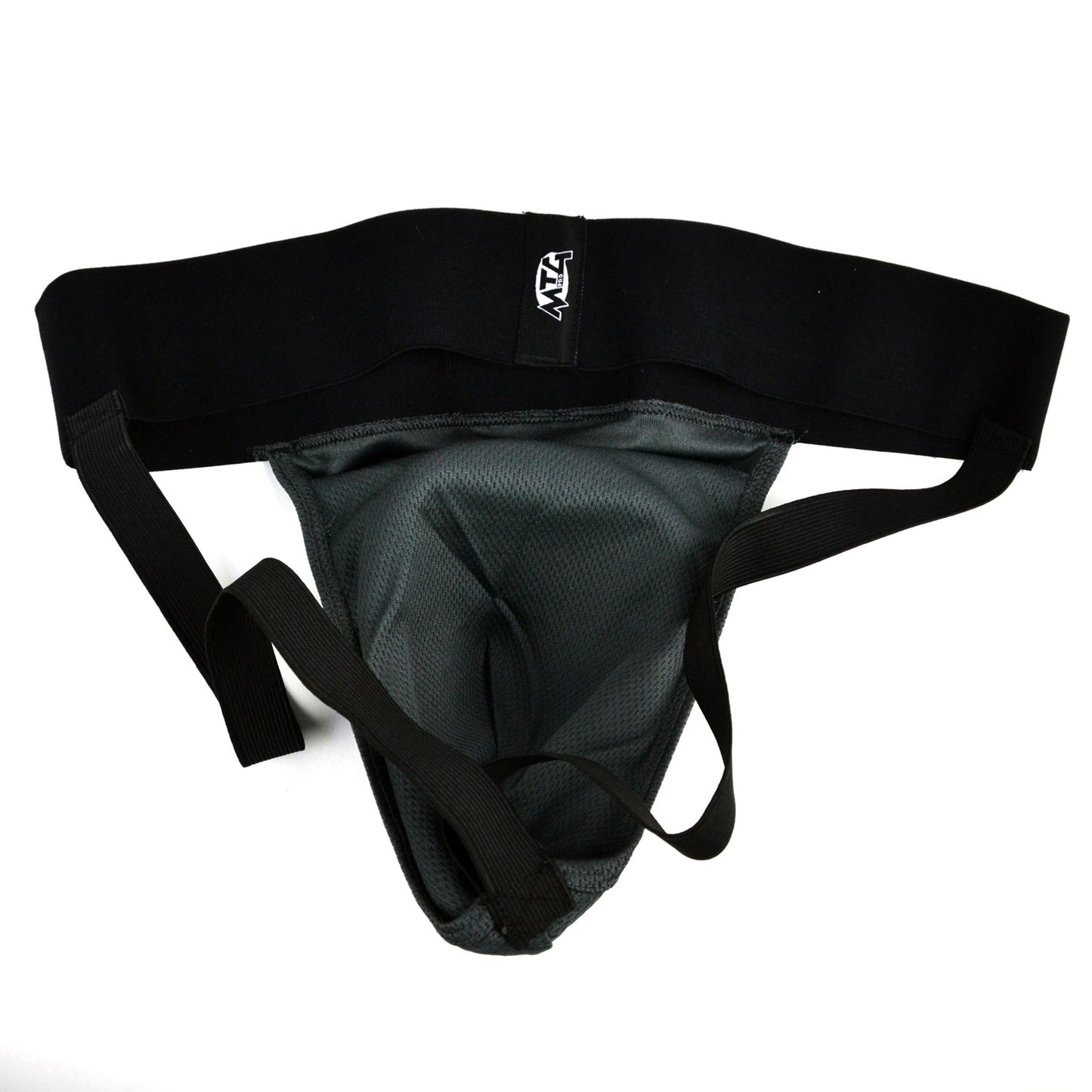 G1 MTG Pro Jockstrap Groin Guard Grey-Black