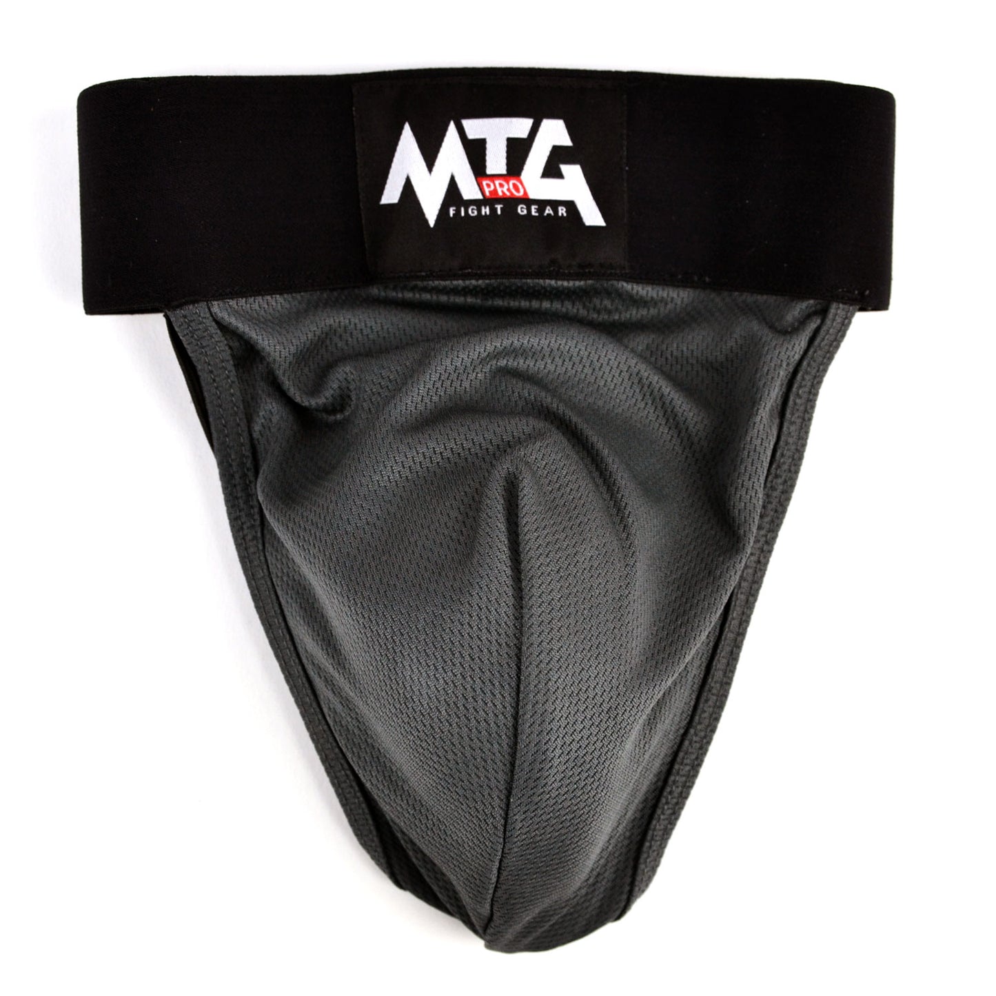 G1 MTG Pro Jockstrap Groin Guard Grey-Black