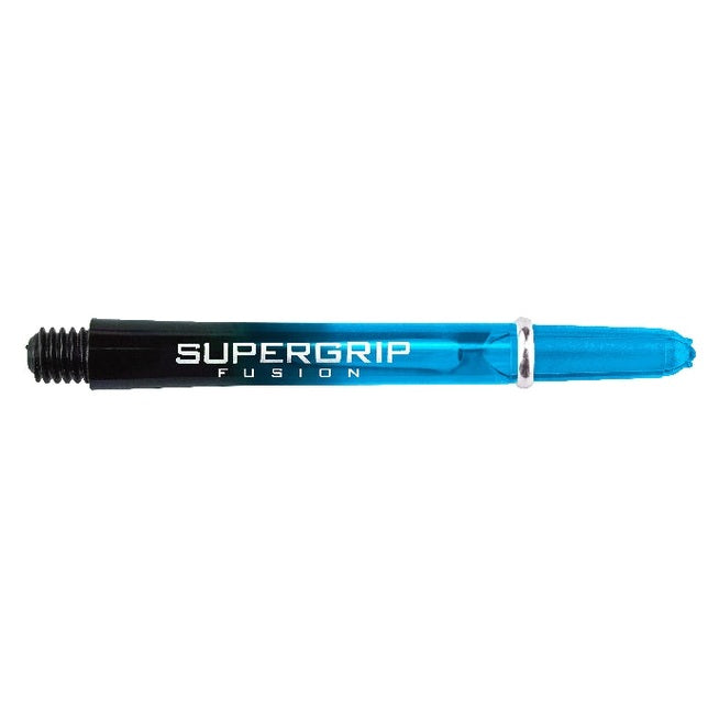 Harrows Dart Stems Supergrip Fusion Black/Aqua