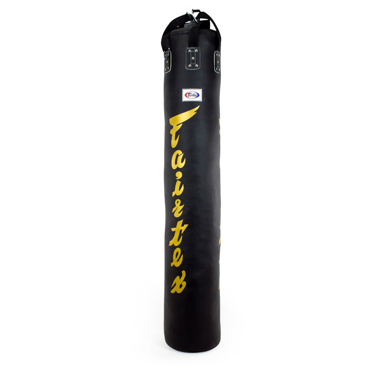 HB6 Fairtex Black-Gold 6ft Muaythai Banana Bag (UN-FILLED)