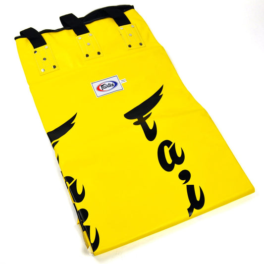 Fairtex 6ft Muay Thai Boxing Banana Bag Yellow (UN-FILLED)