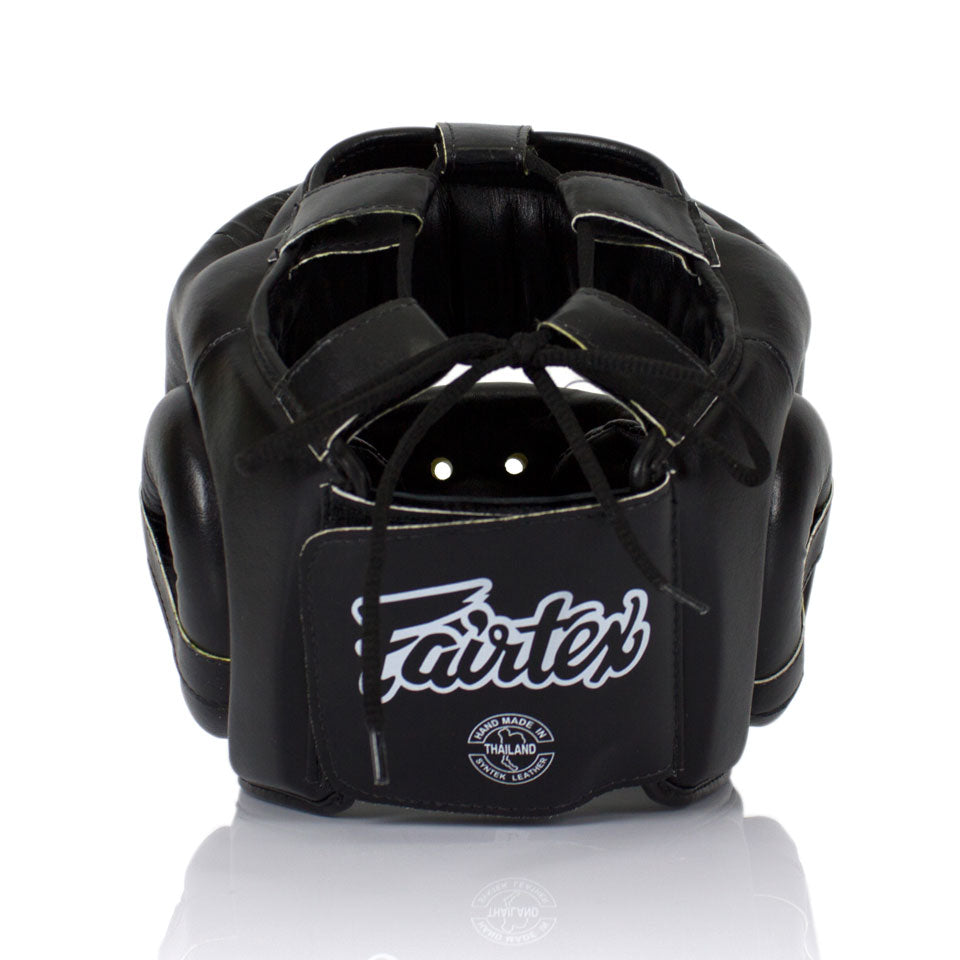 HG14 Fairtex Black Full Face Headguard