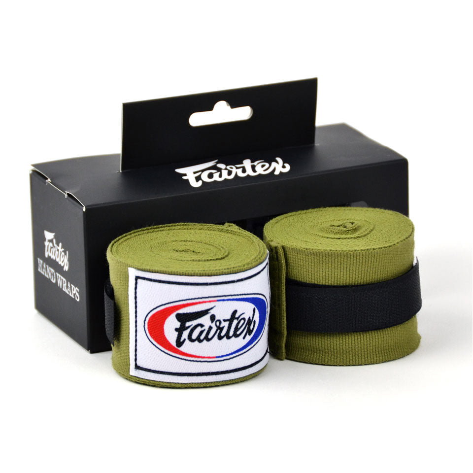 HW2 Fairtex Olive Green 4.5m Stretch Wraps