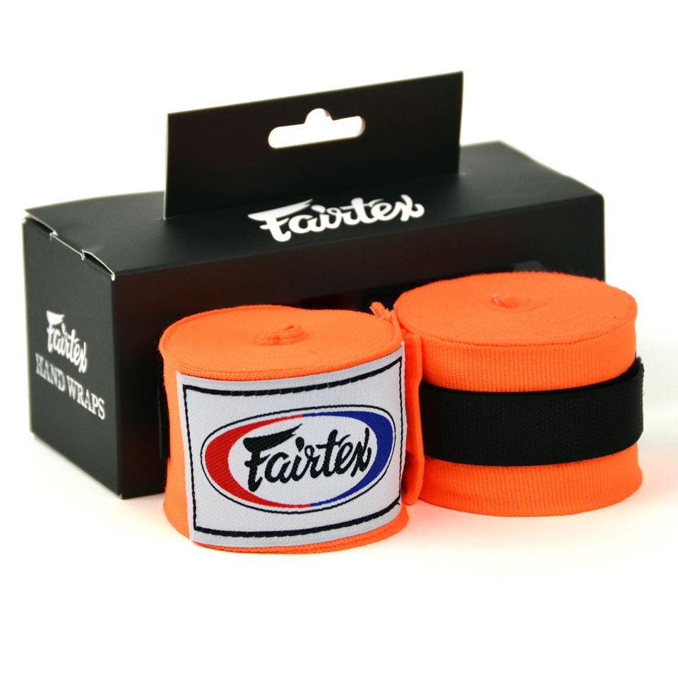 HW2 Fairtex Orange 4.5m Stretch Wraps