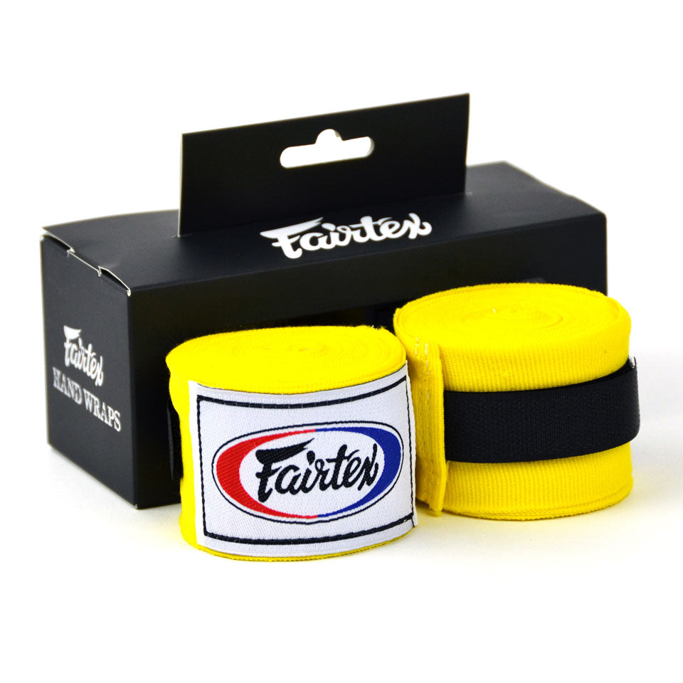 HW2 Fairtex Yellow 4.5m Stretch Wraps