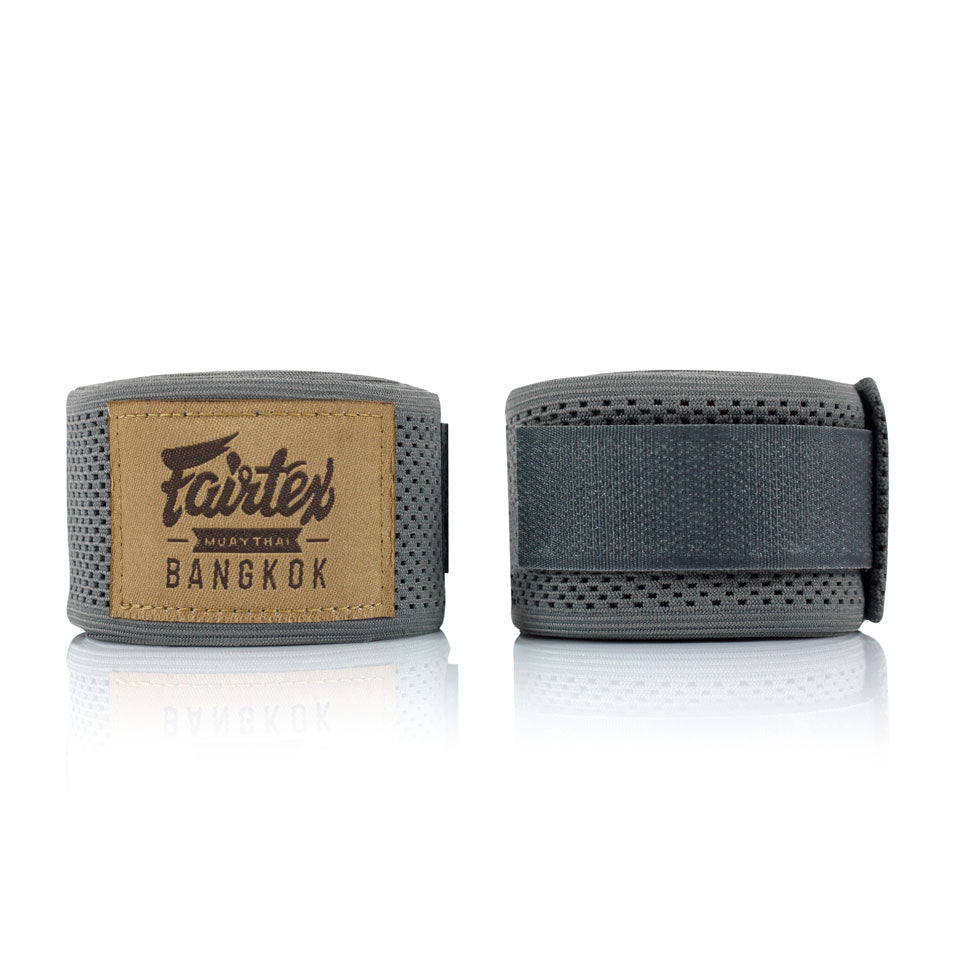 HW4 Fairtex Grey Mesh Hand Wraps