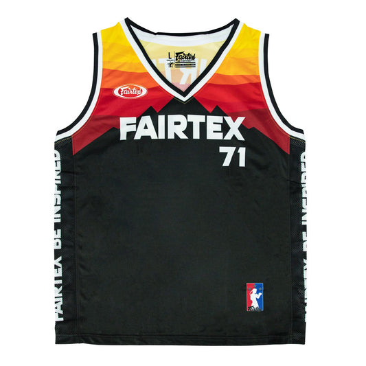 Fairtex Basketball Jersey Black-Orange