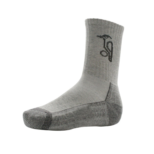 2019 Kookaburra Cricket Sock Grey (Single Pair)