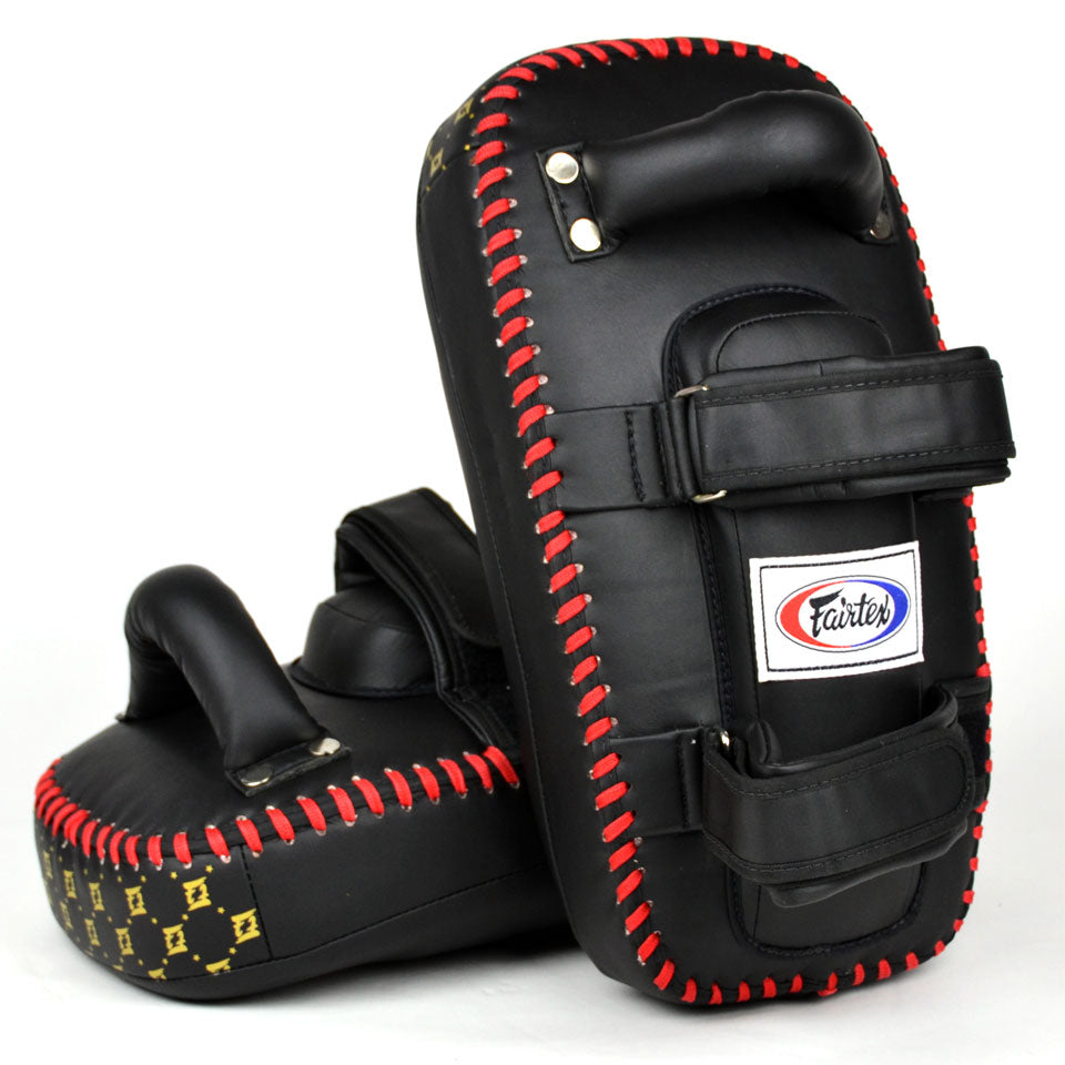 KPLC5 Fairtex Black Light Weight Thai Kick Pads