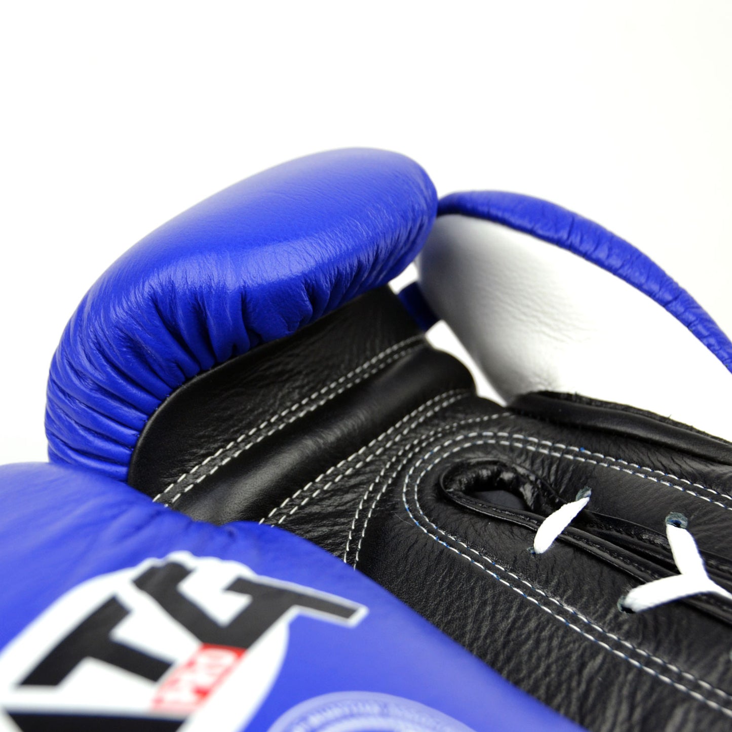 LG2 MTG Pro 3-Tone Blue Lace-up Boxing Gloves