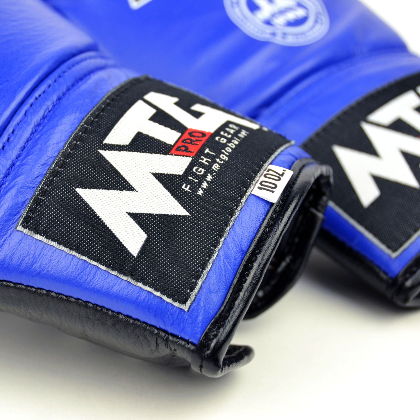 LG2 MTG Pro 3-Tone Blue Lace-up Boxing Gloves