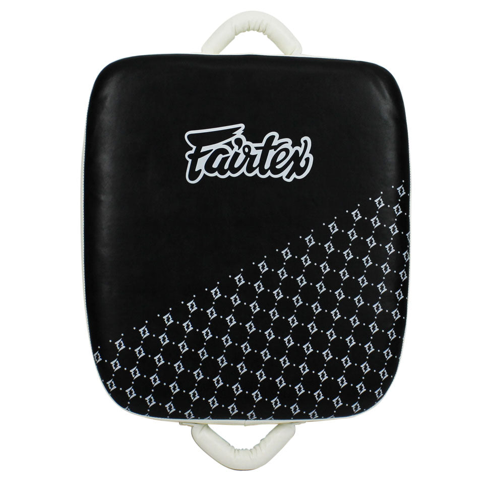 LKP1 Fairtex Leg Kick Pad Black-White