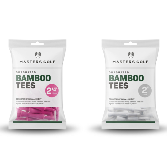 Masters Bamboo Graduated Tees (Bag of 20)