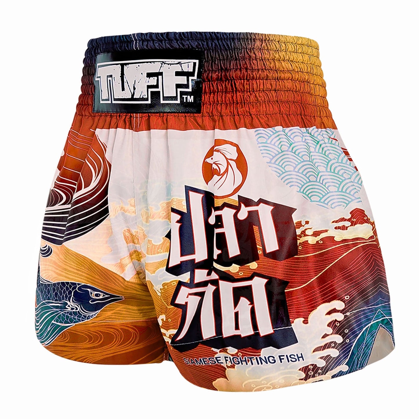 TUFF Muay Thai Shorts The Wind in The Water