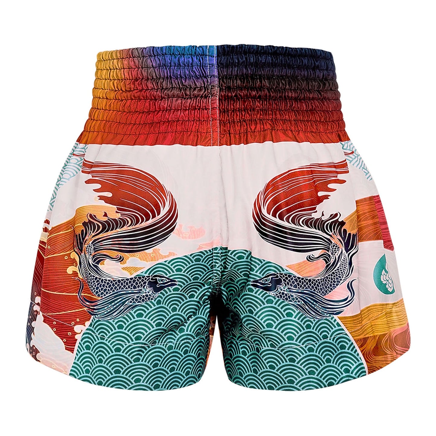 TUFF Muay Thai Shorts The Wind in The Water