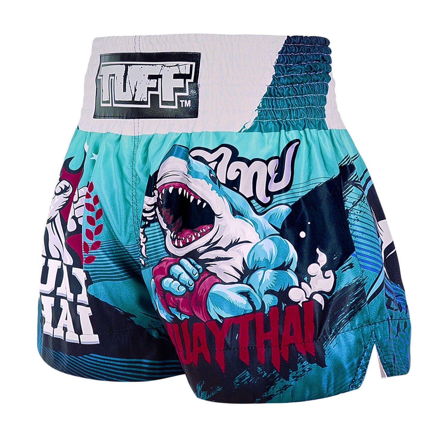 TUFF Muay Thai Shorts The Carcharodon