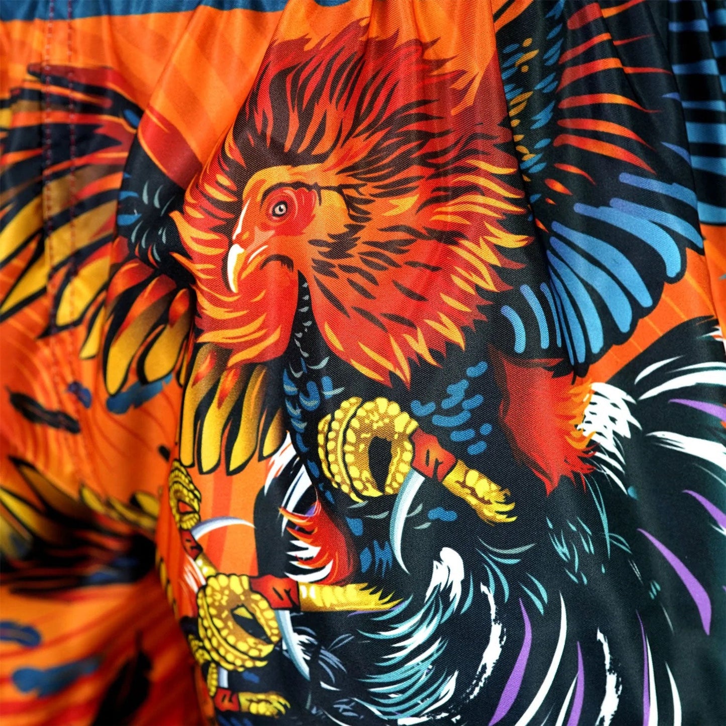 TUFF Muay Thai Shorts Lethwei Rooster