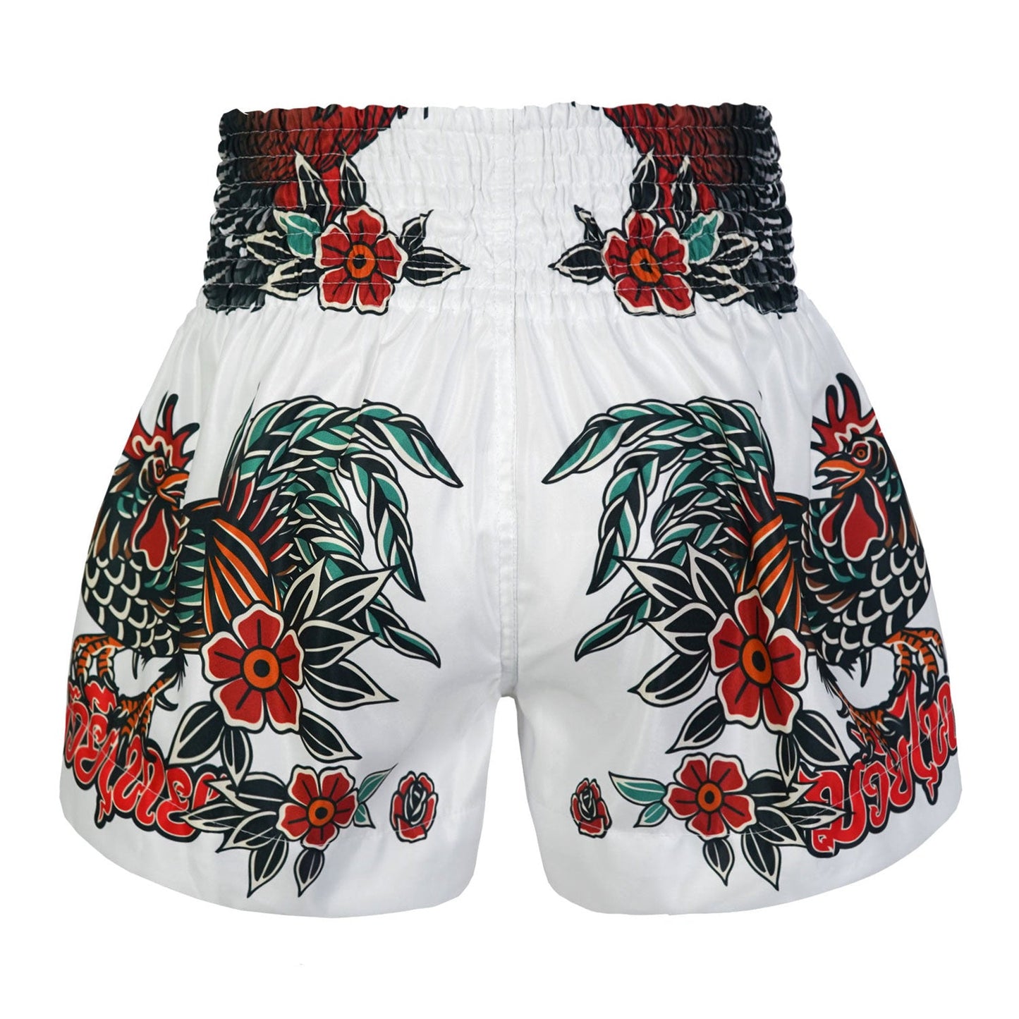 TUFF Muay Thai Shorts Origin of Thai Rooster