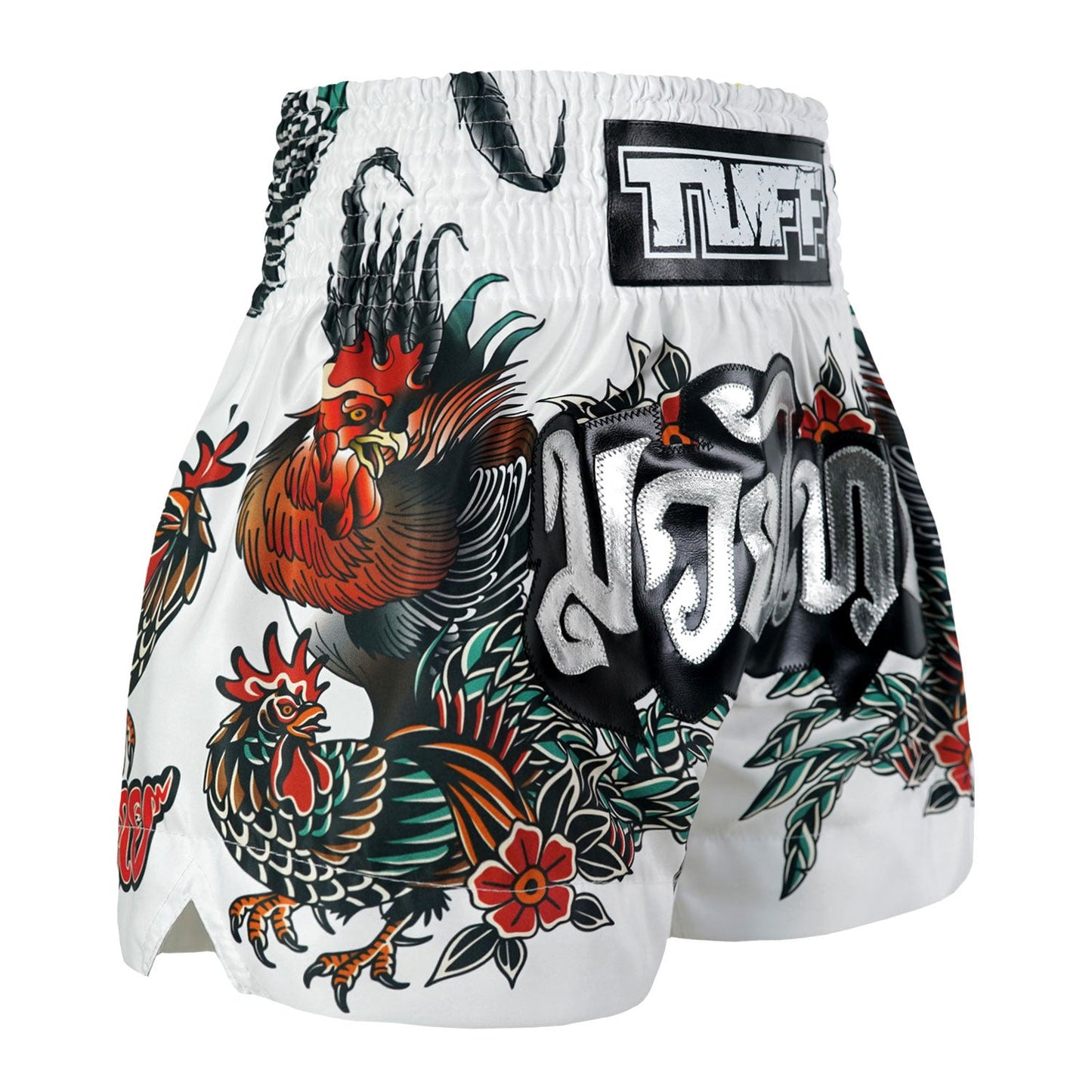 TUFF Muay Thai Shorts Origin of Thai Rooster