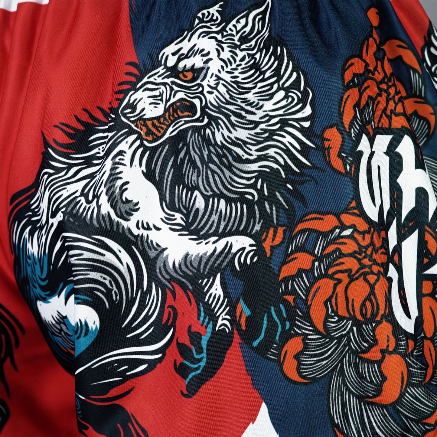 TUFF Muay Thai Shorts Wolfpack