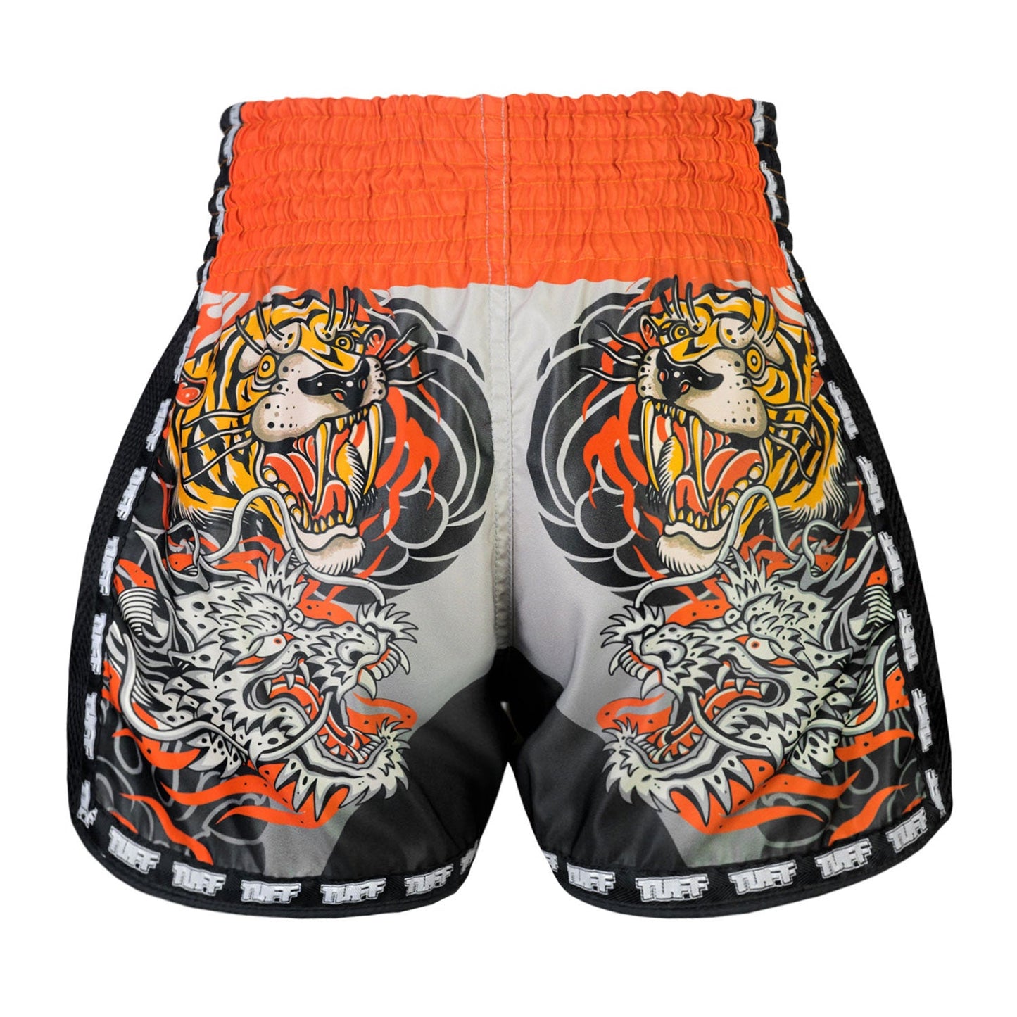 TUFF Muay Thai Boxing Shorts Retro Style The Japanese Yin-Yang