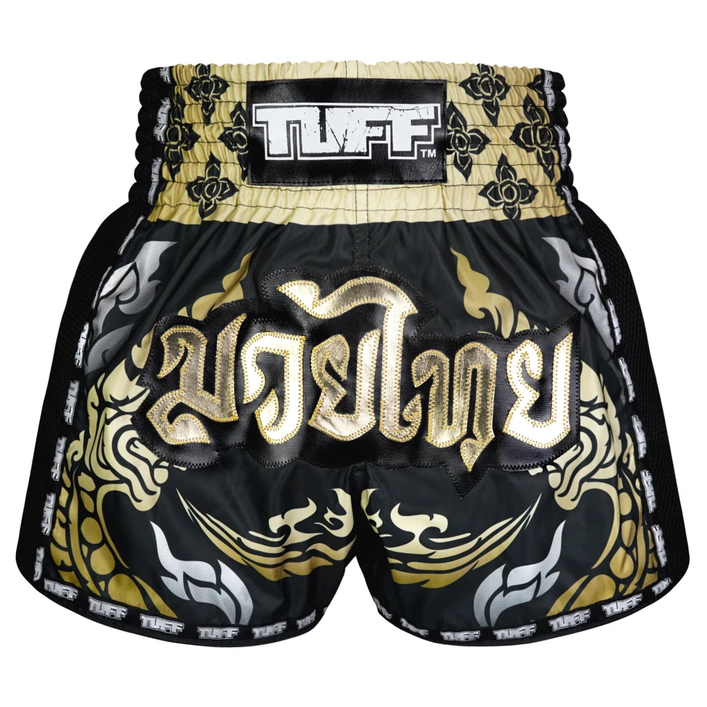 TUFF Muay Thai Boxing Shorts Retro Style The King Of Naga