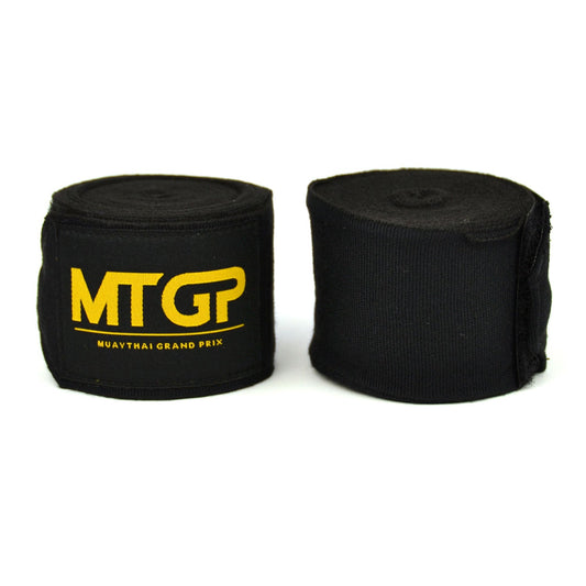 Muay Thai Grand Prix Official Handwraps Black 5m